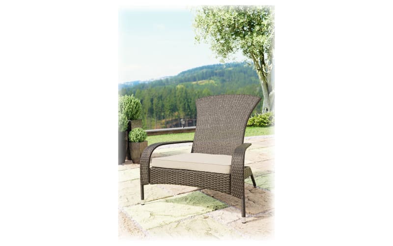 Patio sense coconino discount wicker deluxe chair