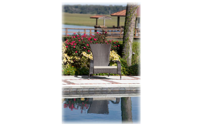 Coconino wicker chair top