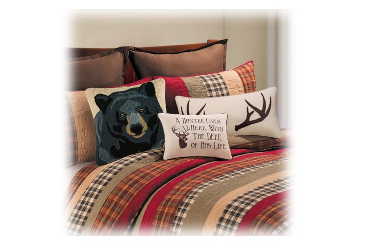 C F Home Sleepy Forest Deer Antler Decorative Pillow Bass Pro Shops