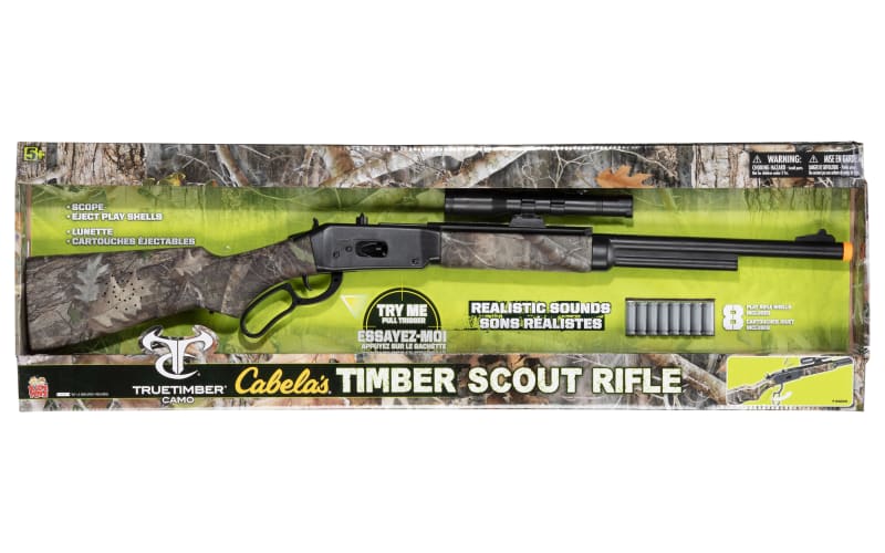 Bass Pro Shops Timber Scout Toy Rifle for Kids Bass Pro Shops