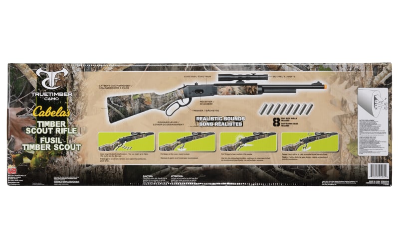 Bass Pro Shops Timber Scout Toy Rifle for Kids Bass Pro Shops