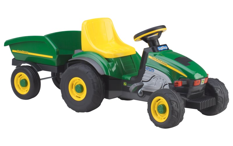 Millimeter In de genade van isolatie Peg-Perego John Deere Farm Tractor and Trailer Pedal Ride-On Toy for Kids |  Cabela's