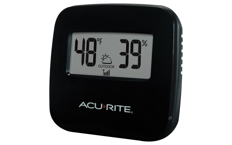 AcuRite Wireless Thermometer with Outdoor Temperature and Humidity