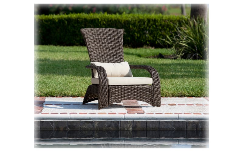 Patio sense coconino wicker chat set outlet