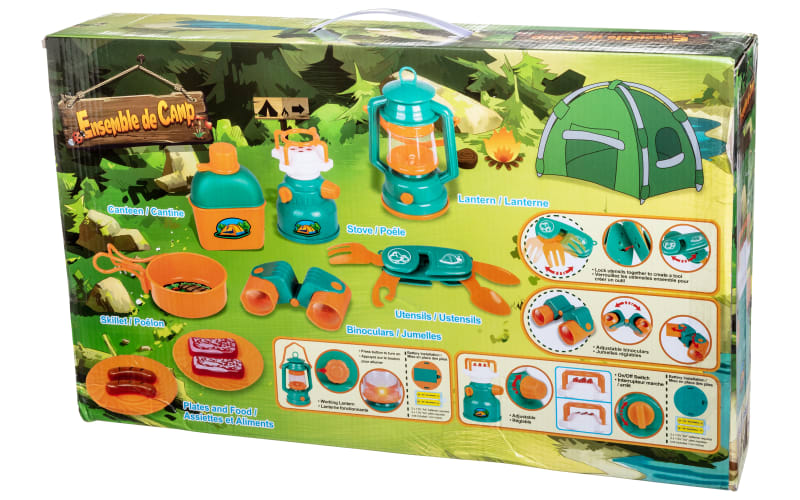 Westmister Bass Pro Shops 14-Piece Toy Camp Set