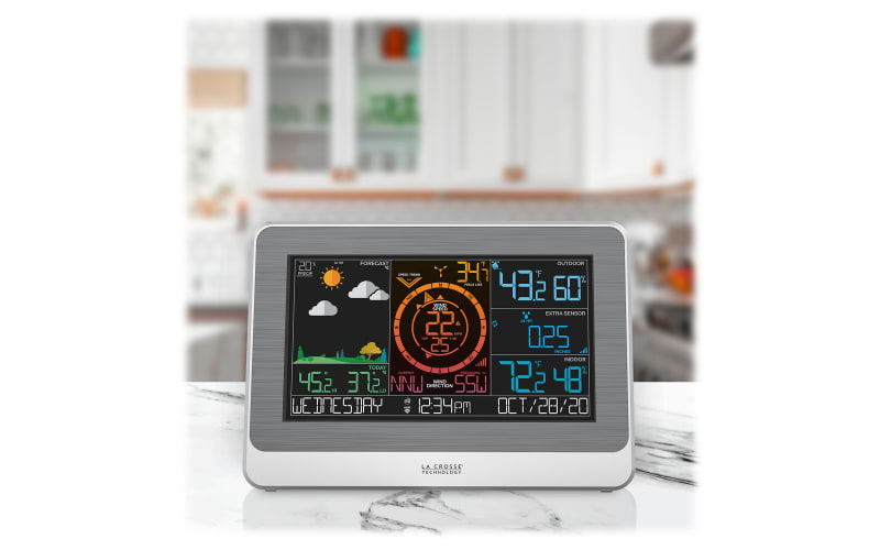 V51 La Crosse Technology View Wi-Fi Weather Station AccuWeather with Wind &  Rain