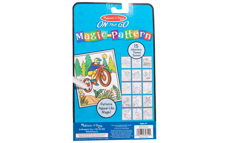  Melissa & Doug Magic-Pattern Marker Kids' Coloring Pad