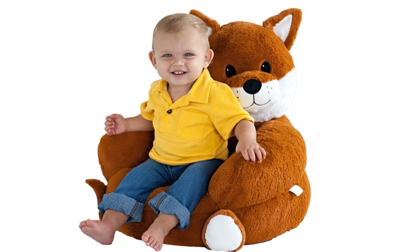 Children's plush 2025 chair