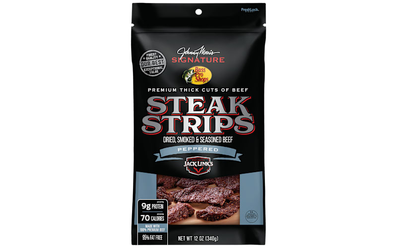 Bass Pro Shops Johnny Morris Signature Peppered Steak Strips