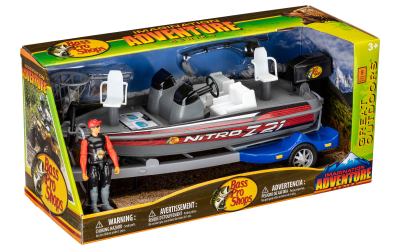 fontein diep Middag eten Bass Pro Shops Nitro Z-21 Bass Boat Play Set for Kids | Bass Pro Shops