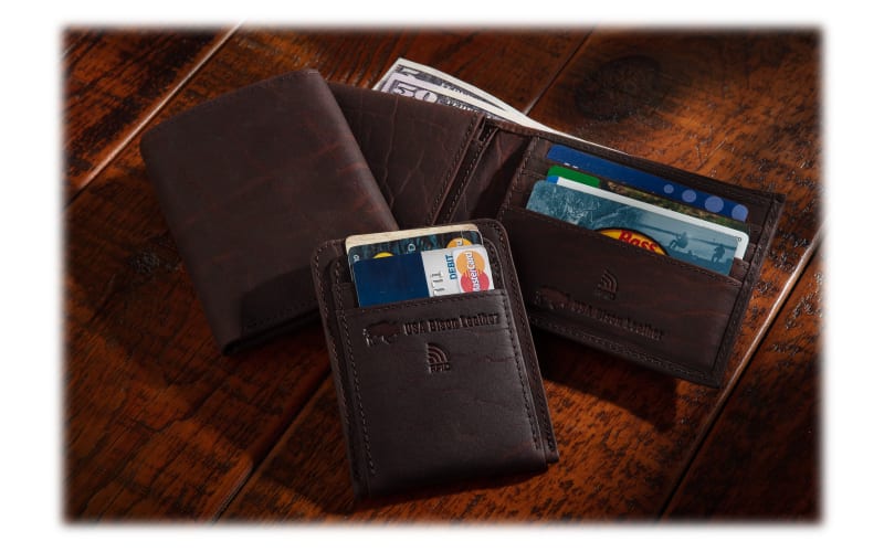 Redhead USA Bison Leather RFID Wallet