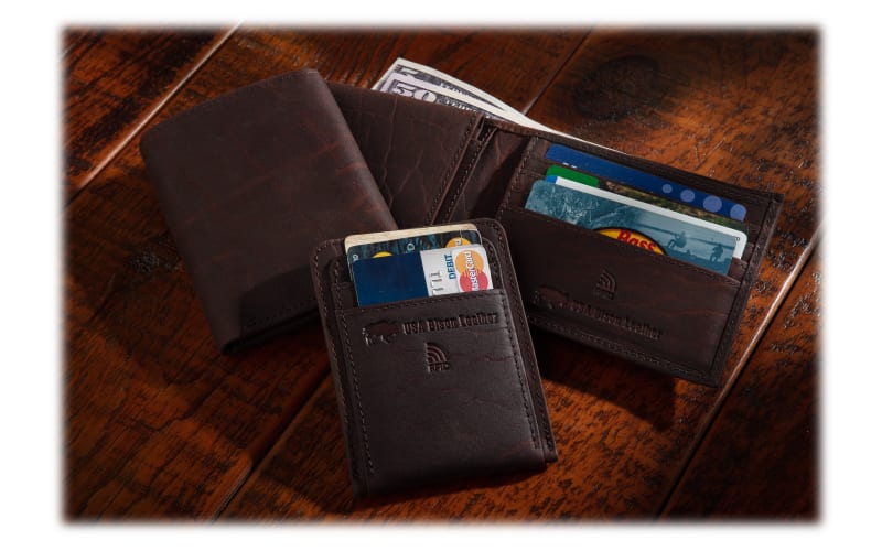 RedHead USA Bison Leather RFID Wallet | Bass Pro Shops