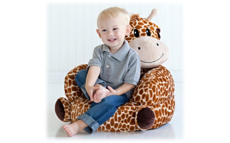 Children's plush sales character chair