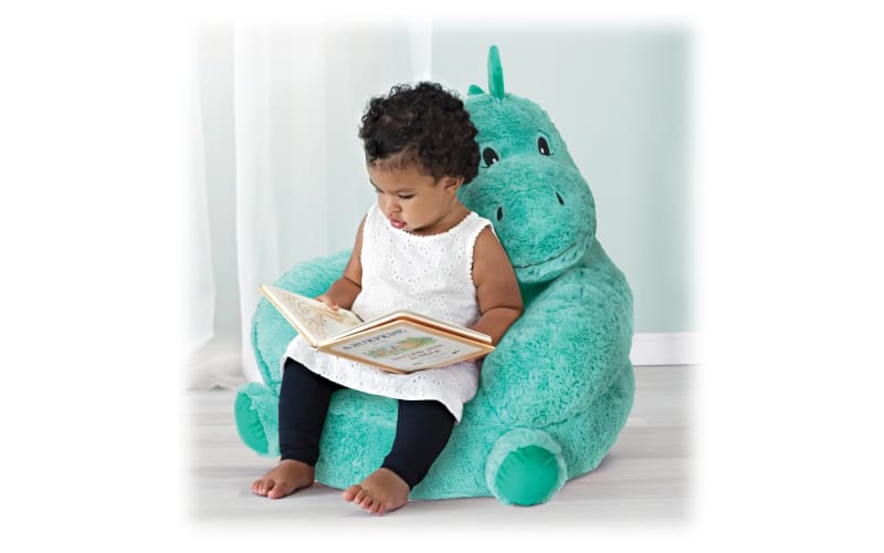 Plush sale dinosaur chair