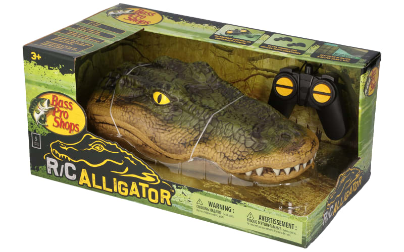 Bass Pro Shops Remote Control Trick Gator Alligator Boat Bass