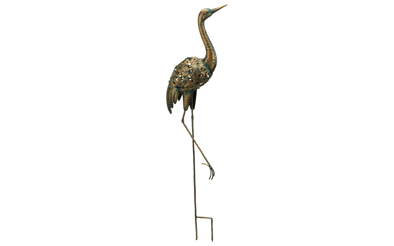 Regal Art & Gift Crane Solar Garden Stake | Mack's Prairie Wings