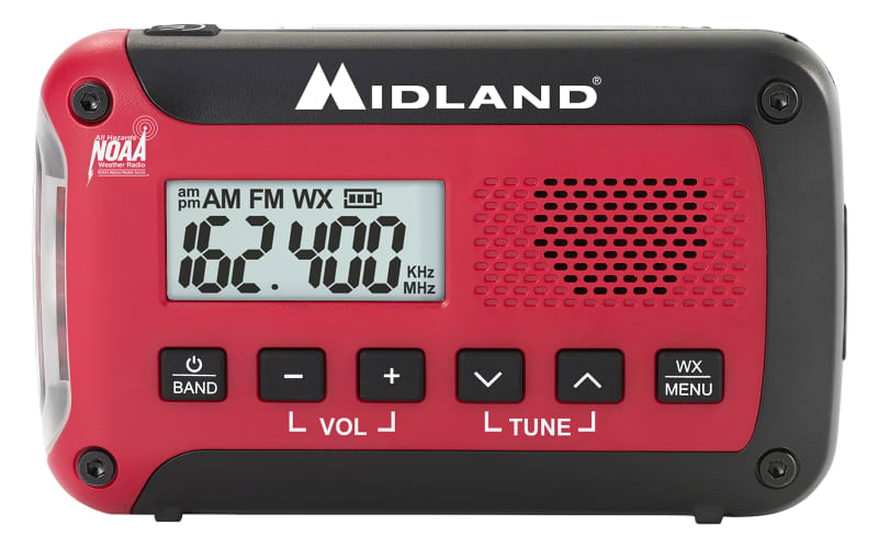 Midland ER10VP Emergency Alert AM/FM Weather Radio Cabela's