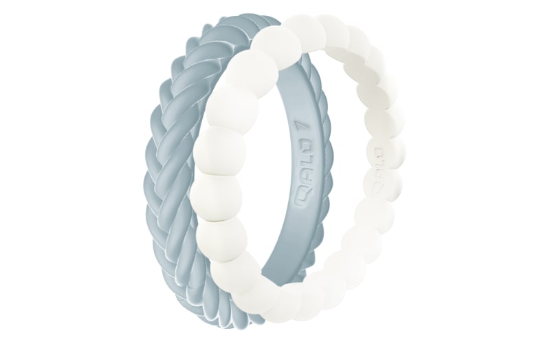 Qalo stackable ring set sale