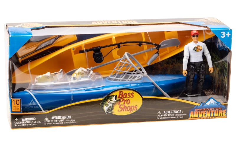 Bass Pro Shops Fishing Doll Play Set for Kids