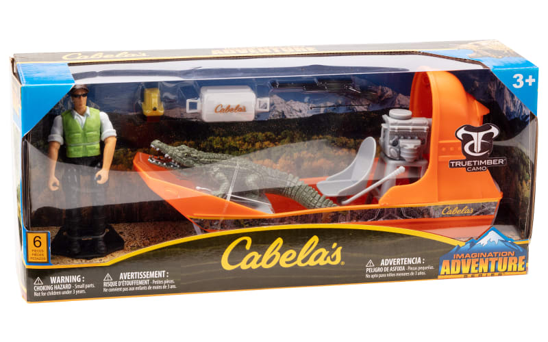 Cabela's TrueTimber Airboat Alligator Adventure Play Set for Kids