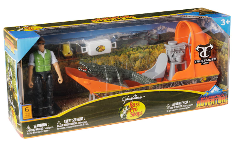 Bass Pro Shops TrueTimber Airboat Alligator Adventure Play Set for