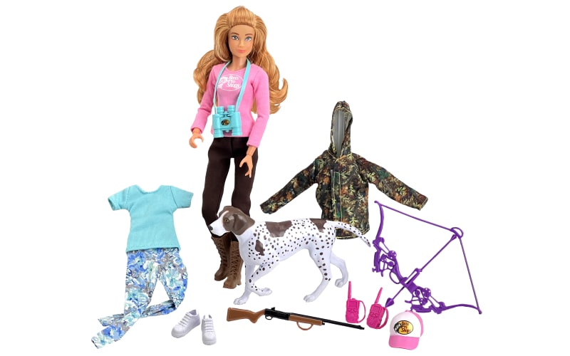 Bass Pro Shops Hunting Doll Play Set for Kids