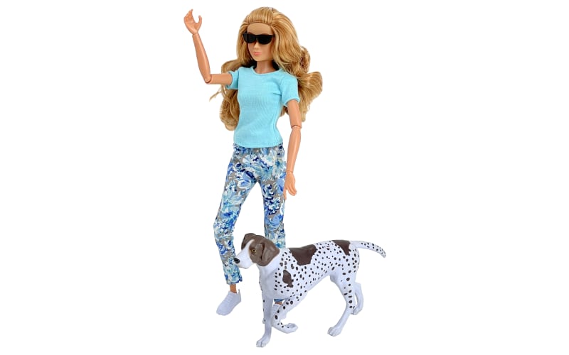 Barbie sportsman real tree game deer season hunting (doll not included)