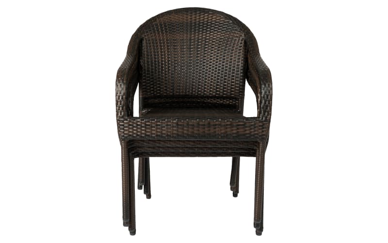 Balkene Home Rhodos Cafe Wicker Stacking Chair | Bass Pro Shops
