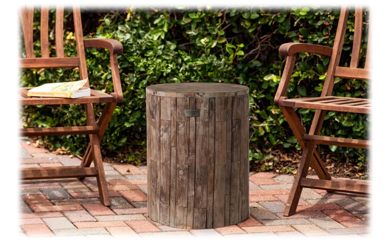 Balkene Home Elyse Round Indoor/Outdoor Garden Stool/Table | Bass