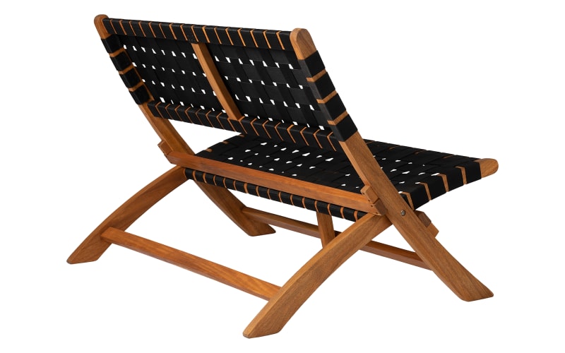 Sava folding outdoor wooden deals lounge chair