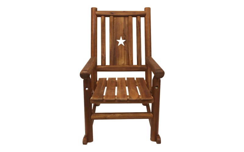 Amber log hotsell porch rocker