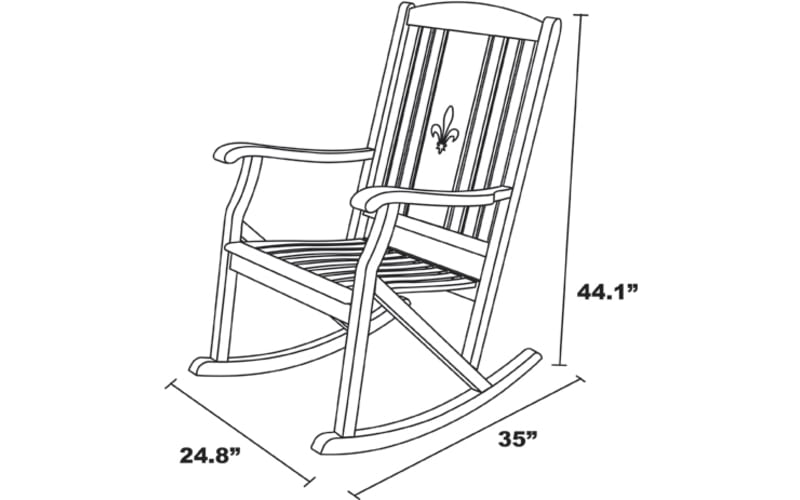 Fleur de shop lis rocker