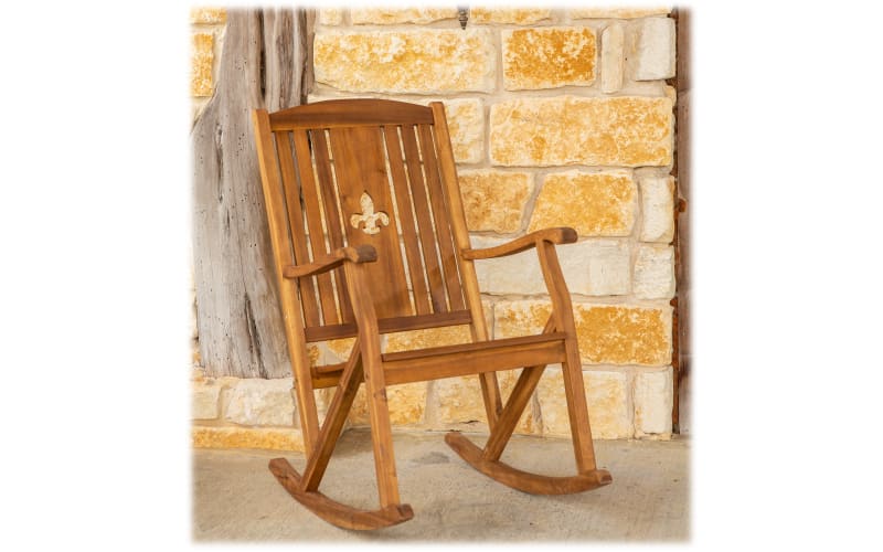 Leigh Country Sequoia Fleur de Lis Rocker Bass Pro Shops