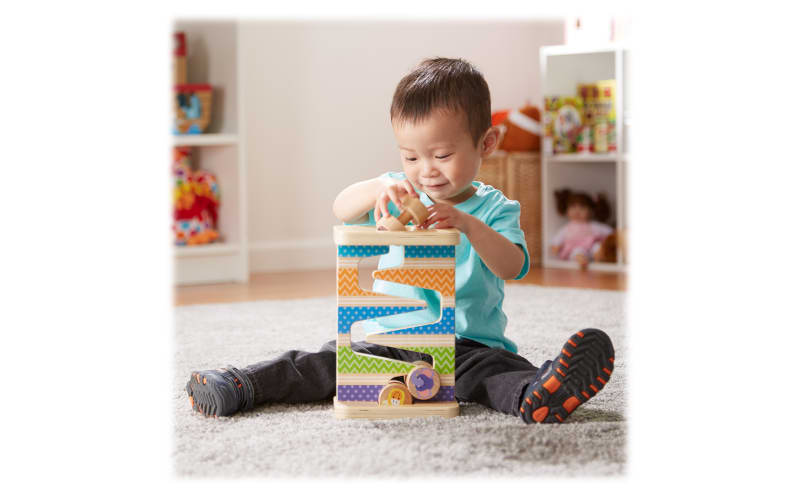 Melissa and doug sales zig zag tower