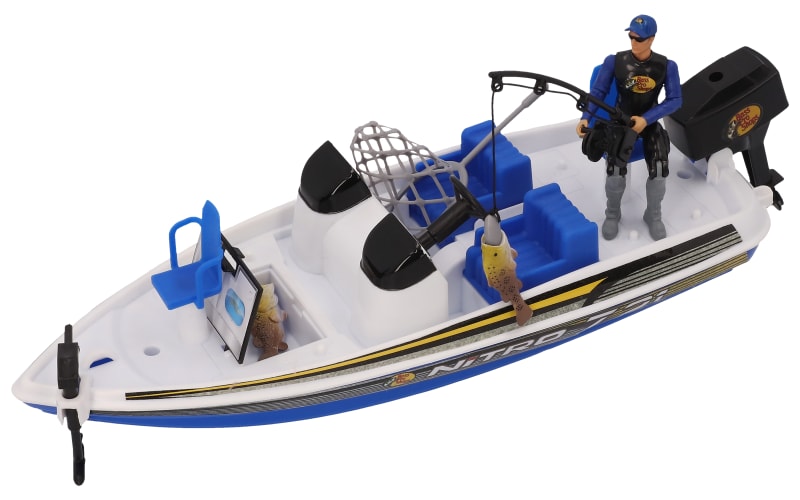 Big Country Toys Bass Boat and Implements