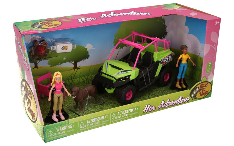 Bass Pro Shops Her Imagination Adventure Side-By-Side Playset for Kids