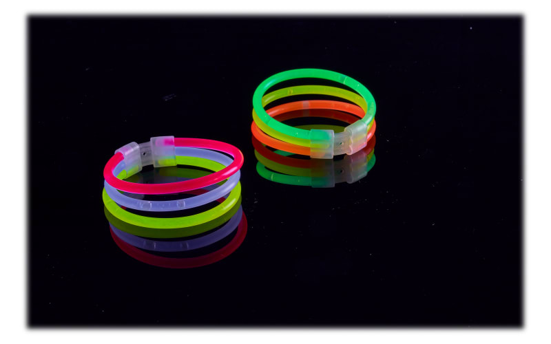Chewing Bracelet  Glow In The Dark Silicone Bracelets