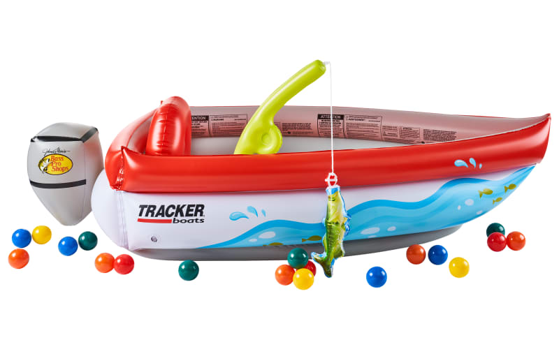 Viral Kids Bass Boat Ball Pit