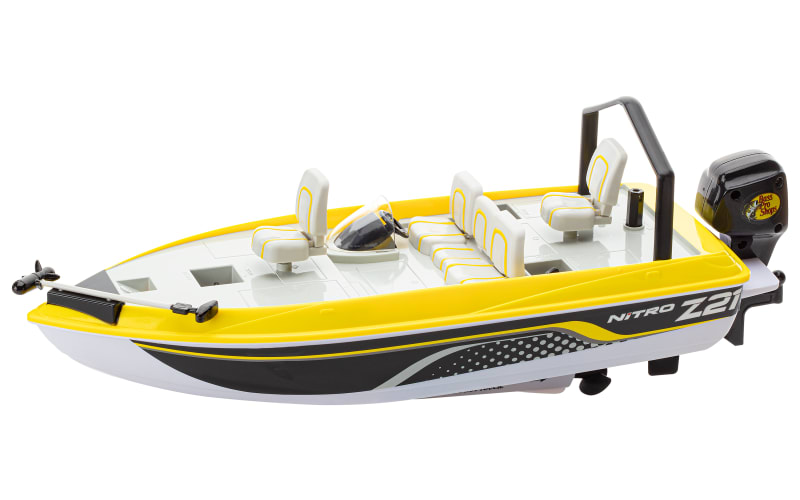 Yellow clearance rc boat