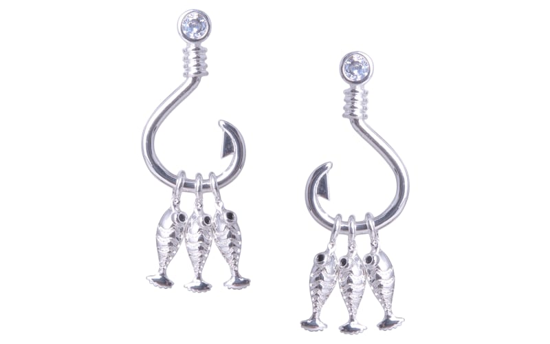 dangling fish hooks 20pcs Hook Charm Pendants Alloy Fishhooks Charms Fish Hook Bead Charm Craft Supplies for DIY Jewelry Necklace Earrings Bracelet Making Accessories These can be grown in the driveway too String of Fish Hooks -