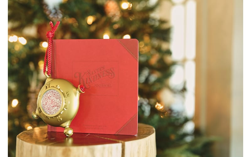 Santa's Kindness Ornament & Journal