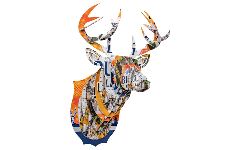 Beer Deer Busch Light Limited-Edition Cardboard Box Deer Head