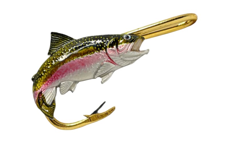 best fishing hooks for rainbow trout Freshwater - - Crappie - Bluegill - Bass - Panfish - Walleye - Perch With its vibrant colors this hat pin will make a great accessory for any Rainbow Trout fisherman Big Stick Baits for Big