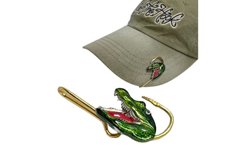 Fishing Hook Hat Clip, Fishing Hook Hat Pins