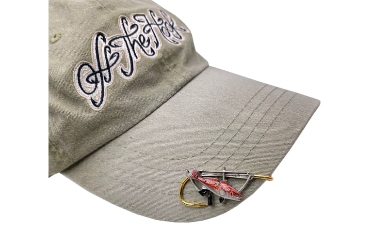 Hookits Bowfish Fishing Hook Hat Pin Clip