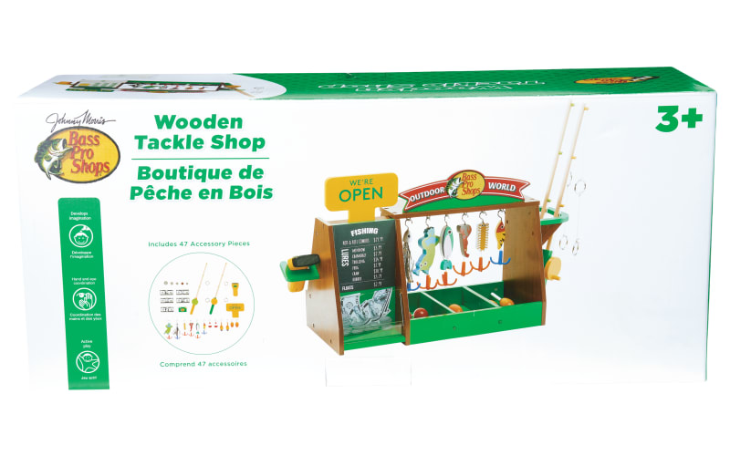 Bass Pro Shops Wooden Fishing Set for Kids
