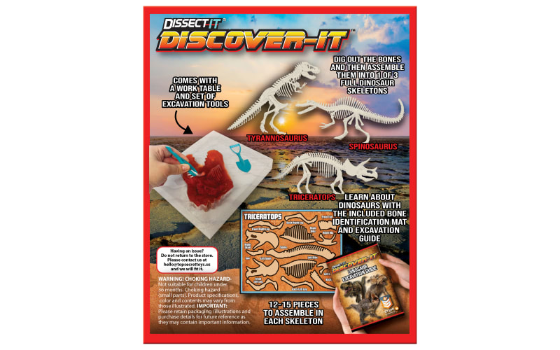 Top Secret Toys Discover-It Dinosaur Dig | Cabela's
