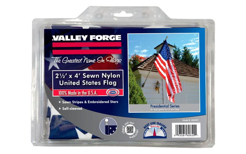 Valley Forge Flag Presidential Series Self-Sleeved U.S. Flag