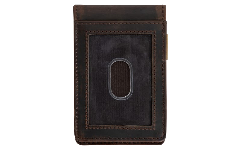 RedHead Ducks Unlimited Logo Embossed Leather Front-Pocket Bifold