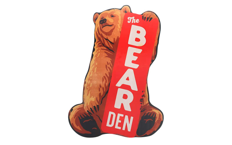 Open Road Brands Camp Bear Den Metal Sign | Mack's Prairie Wings